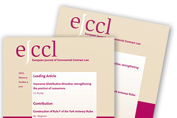 <h1>European Journal of Commercial Contract Law (EJCCL)</h1>