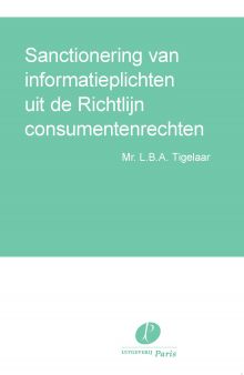 Sanctionering van informatieplichten uit de Richtlijn consumentenrechten