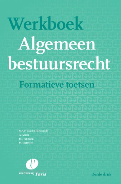 Werkboek Algemeen bestuursrecht – 3e druk