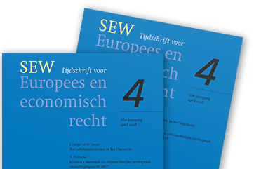 <h1>SEW, Tijdschrift voor Europees en economisch recht</h1>