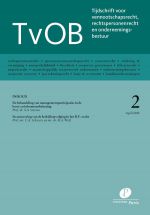 TvOB, Tijdschrift voor vennootschapsrecht, rechtspersonenrecht en ondernemingsbestuur